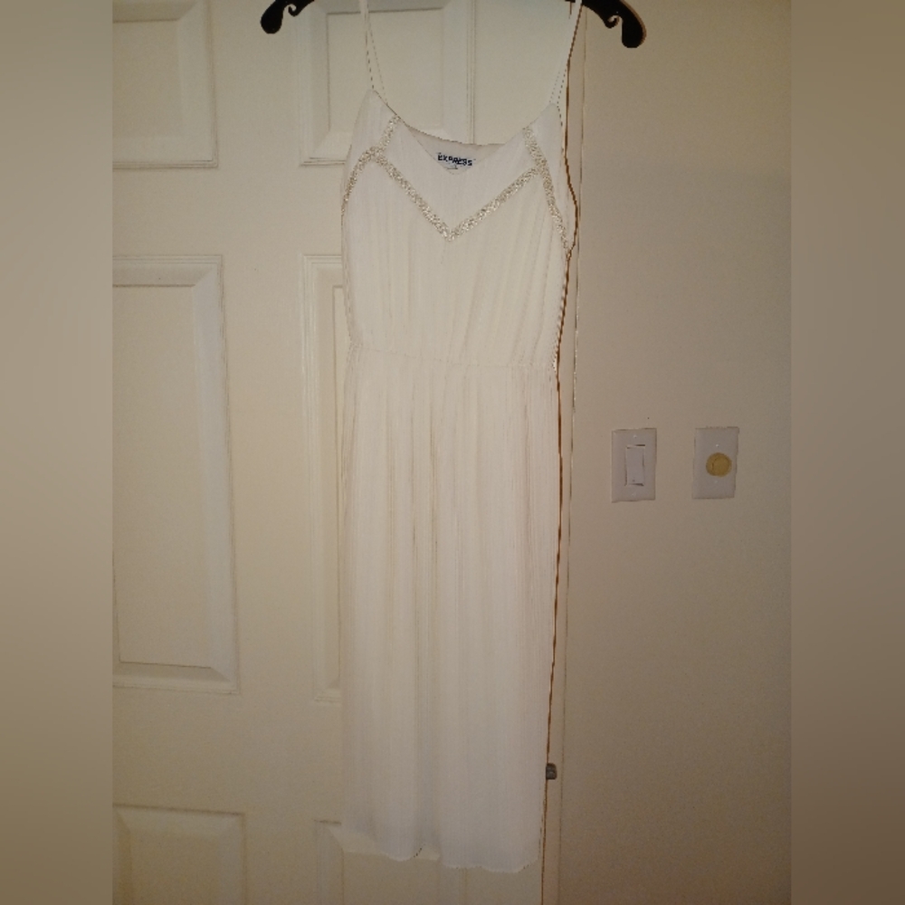 Express Summer Pleated Dress